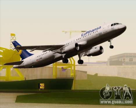 Airbus A320-211 Lufthansa for GTA San Andreas