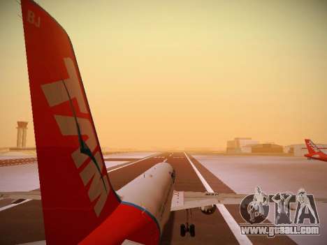 Airbus A320-214 TAM Oneworld for GTA San Andreas