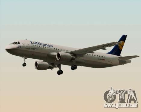 Airbus A320-211 Lufthansa for GTA San Andreas
