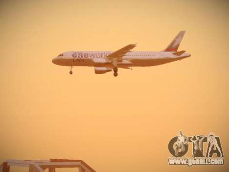 Airbus A320-214 LAN Oneworld for GTA San Andreas