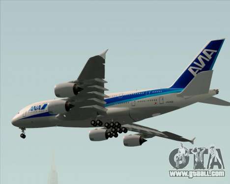 Airbus A380-800 All Nippon Airways (ANA) for GTA San Andreas