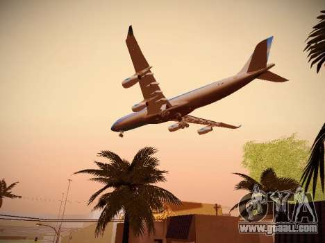 Airbus A340-300 Aerolineas Argentinas for GTA San Andreas