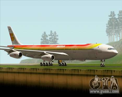 Airbus A340 -313 Iberia for GTA San Andreas