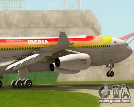 Airbus A340 -313 Iberia for GTA San Andreas