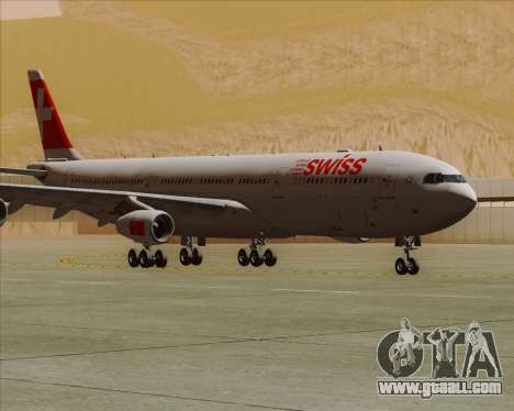 Airbus A340-313 Swiss International Airlines for GTA San Andreas