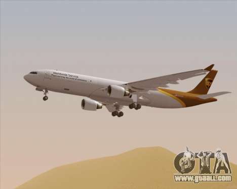 Airbus A330-300P2F UPS Airlines for GTA San Andreas
