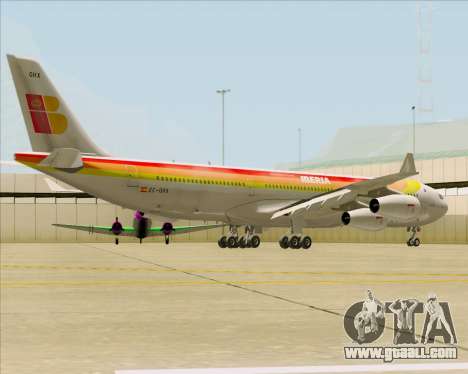 Airbus A340 -313 Iberia for GTA San Andreas