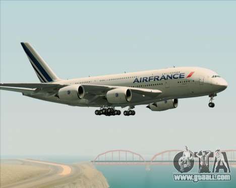 Airbus A380-861 Air France for GTA San Andreas