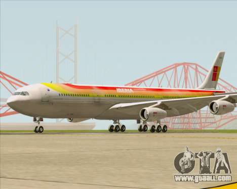 Airbus A340 -313 Iberia for GTA San Andreas