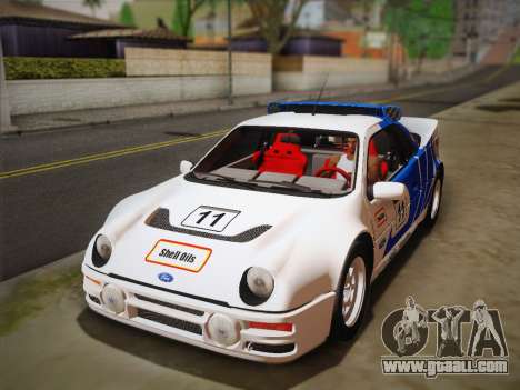 Ford RS200 Evolution 1985 for GTA San Andreas