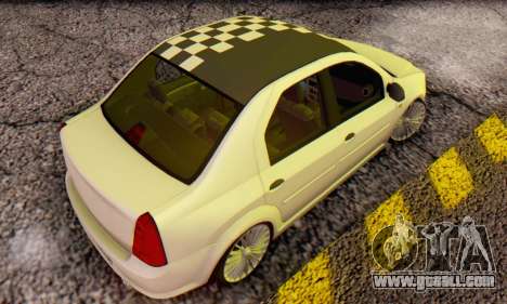 Dacia Logan ZYCU for GTA San Andreas