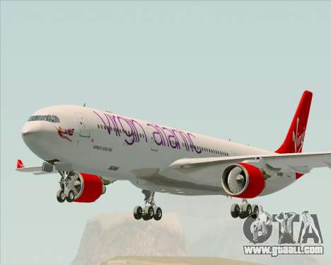 Airbus A330-300 Virgin Atlantic Airways for GTA San Andreas