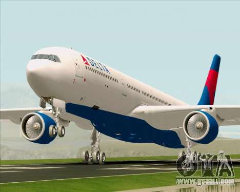 Airbus A330-300 Delta Airlines for GTA San Andreas
