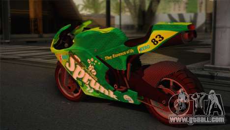 Bati RR 801 Sprunk for GTA San Andreas