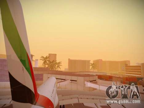 Airbus A380-800 Emirates for GTA San Andreas