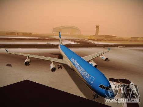 Airbus A340-300 Aerolineas Argentinas for GTA San Andreas