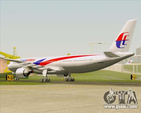 Airbus A330-323 Malaysia Airlines for GTA San Andreas