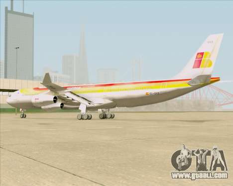 Airbus A340 -313 Iberia for GTA San Andreas