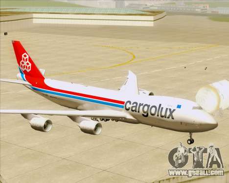 Boeing 747-8 Cargo Cargolux for GTA San Andreas
