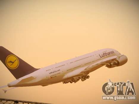 Airbus A380-800 Lufthansa for GTA San Andreas