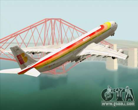 Airbus A340 -313 Iberia for GTA San Andreas