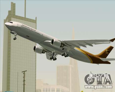 Airbus A330-300P2F UPS Airlines for GTA San Andreas