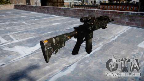 Automatic rifle Colt M4A1 ce digital for GTA 4