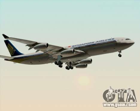 Airbus A340-313 Singapore Airlines for GTA San Andreas