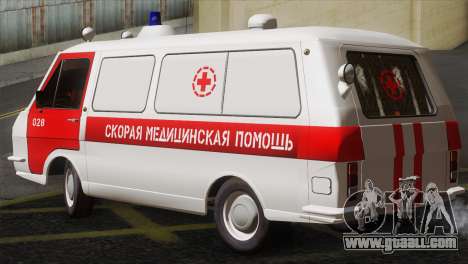 RAF 22031 Latvia - Ambulance for GTA San Andreas