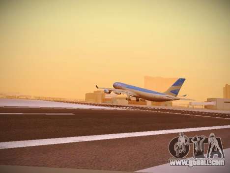 Airbus A340-300 Aerolineas Argentinas for GTA San Andreas