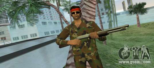 Camo Skin 02 for GTA Vice City