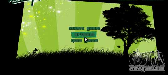 Green Font Color With Logo for GTA Vice City