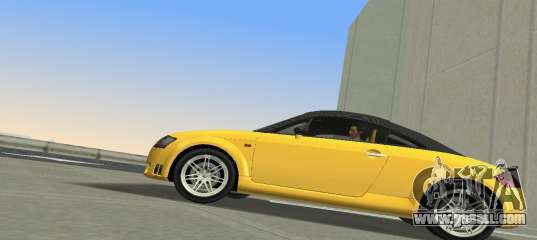 Audi TT Coupe BiMotor Black Revel for GTA Vice City