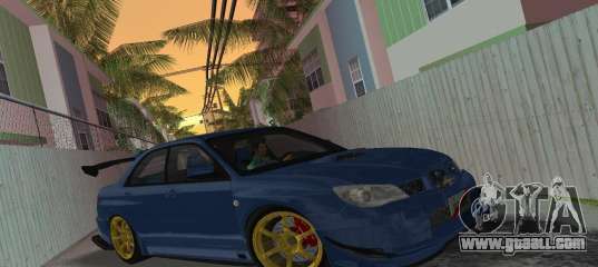 Subaru Impreza WRX STI 2006 Type 2 for GTA Vice City
