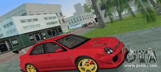 Subaru Impreza WRX 2002 Type 4 for GTA Vice City