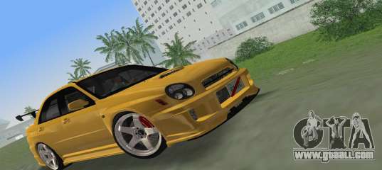 Subaru Impreza WRX 2002 Type 5 for GTA Vice City