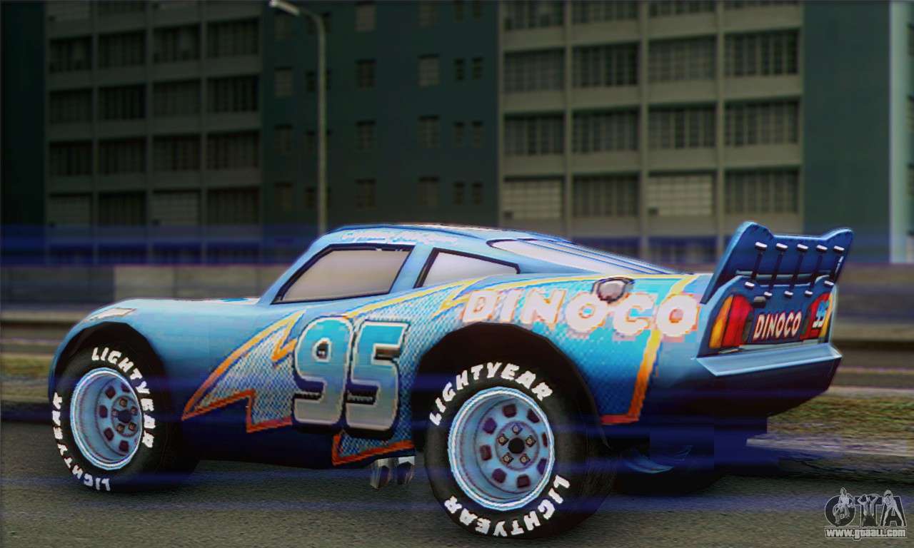 Lightning McQueen Dinoco - GTA: SA