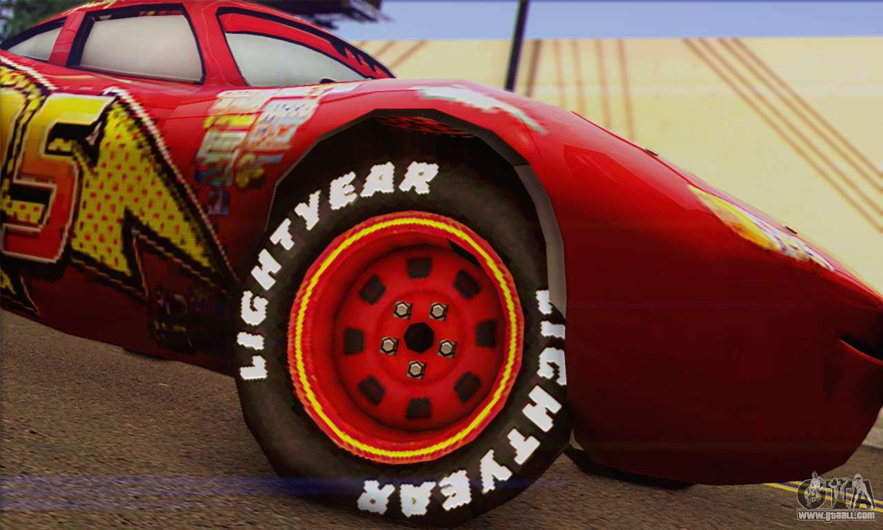 Cars 3 - McQueen para GTA San Andreas