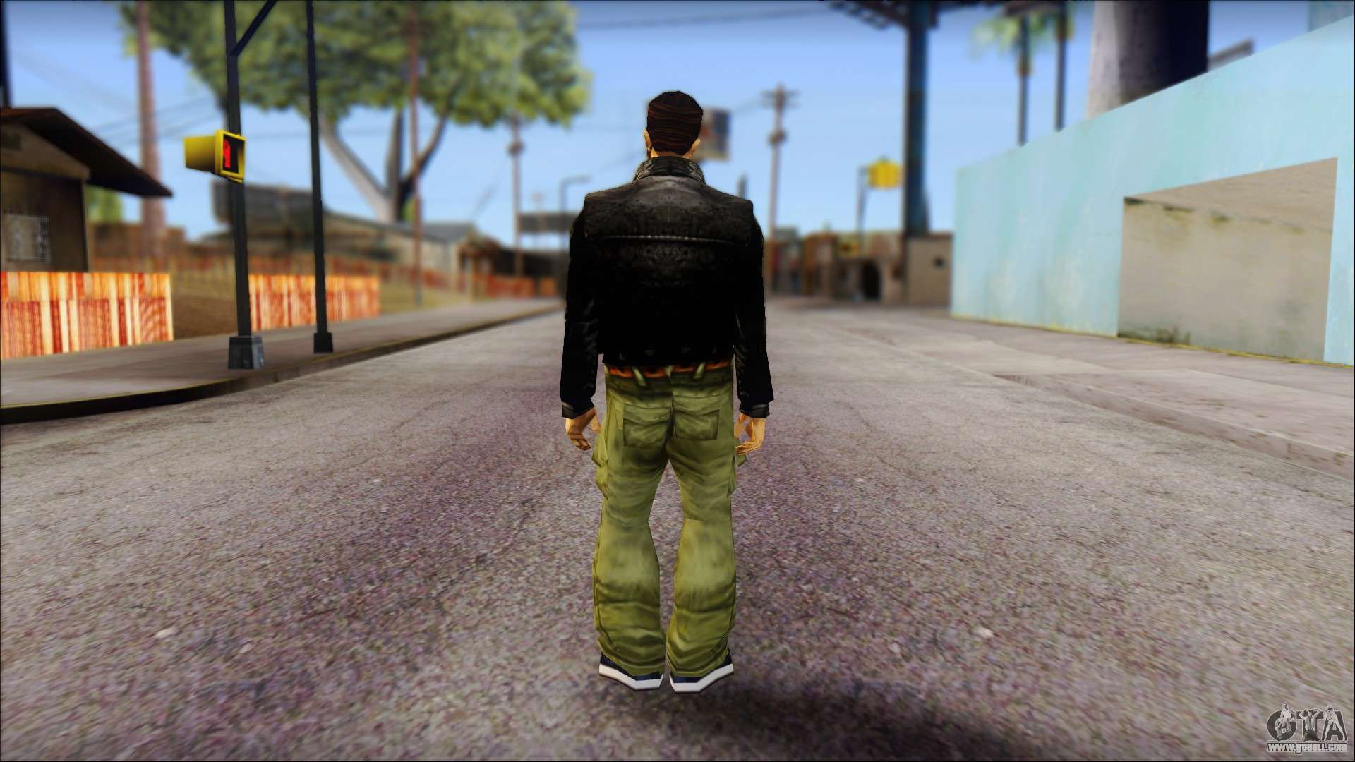 gta sa claude skin