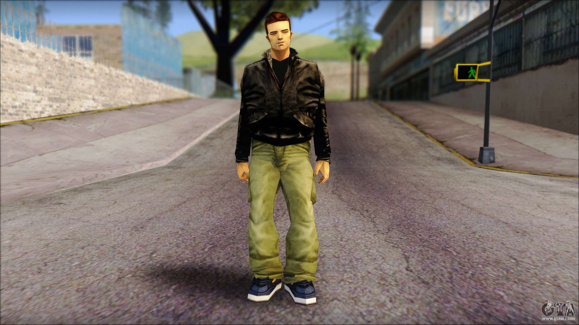 GTA 3 Claude Ped for GTA San Andreas