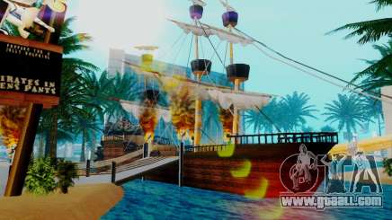 New pirate ship in Las Venturas for GTA San Andreas