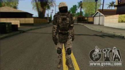 Task Force 141 (CoD: MW 2) Skin 3 for GTA San Andreas