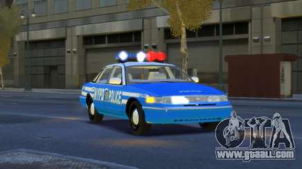 Ford Crown Victoria 1994 NYPD for GTA 4