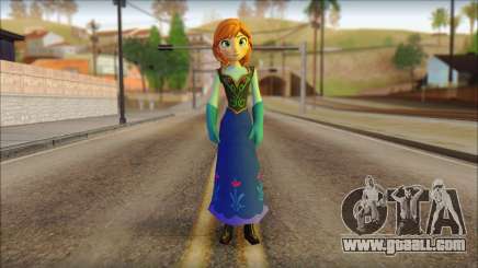 Princess Anna (Frozen) for GTA San Andreas