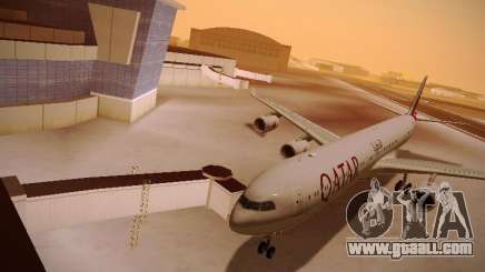 Airbus A340-600 Qatar Airways for GTA San Andreas