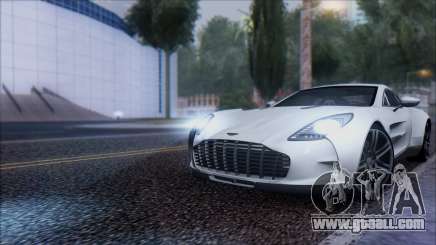 Aston Martin One-77 for GTA San Andreas