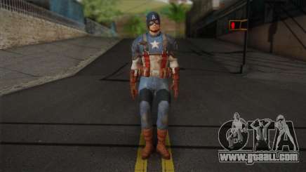 Captain America v1 for GTA San Andreas