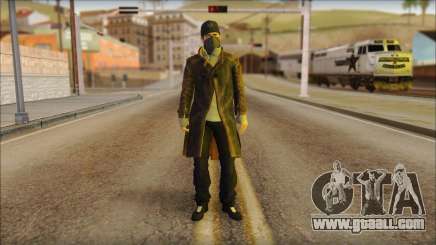 Aiden Pearce from Watch Dogs for GTA San Andreas