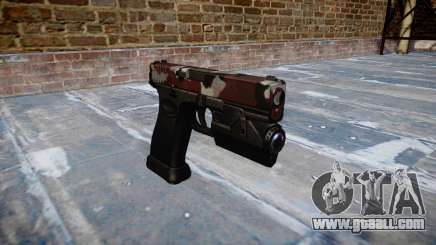 Pistol Glock 20 are bloodshot for GTA 4
