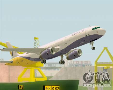 Airbus A321-200 Monarch Airlines for GTA San Andreas
